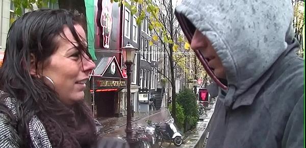  Real Amsterdam hookers in threesome